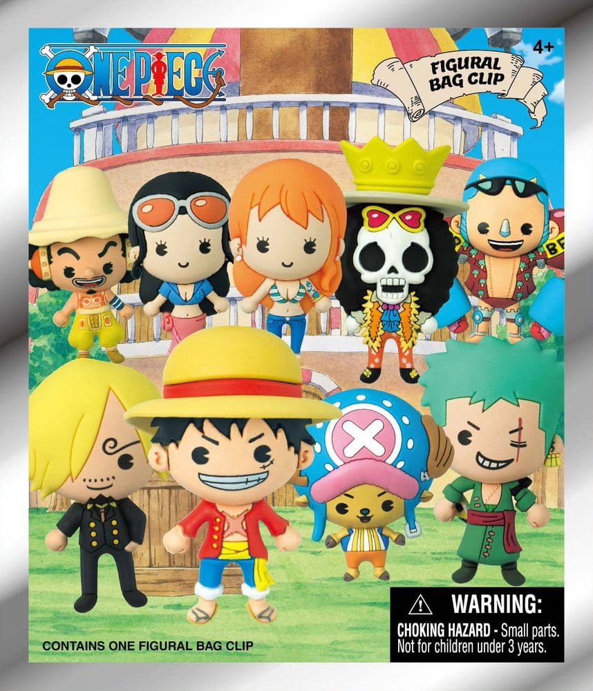 One Piece 3D présentoir porte-clés Serie 1 (24)