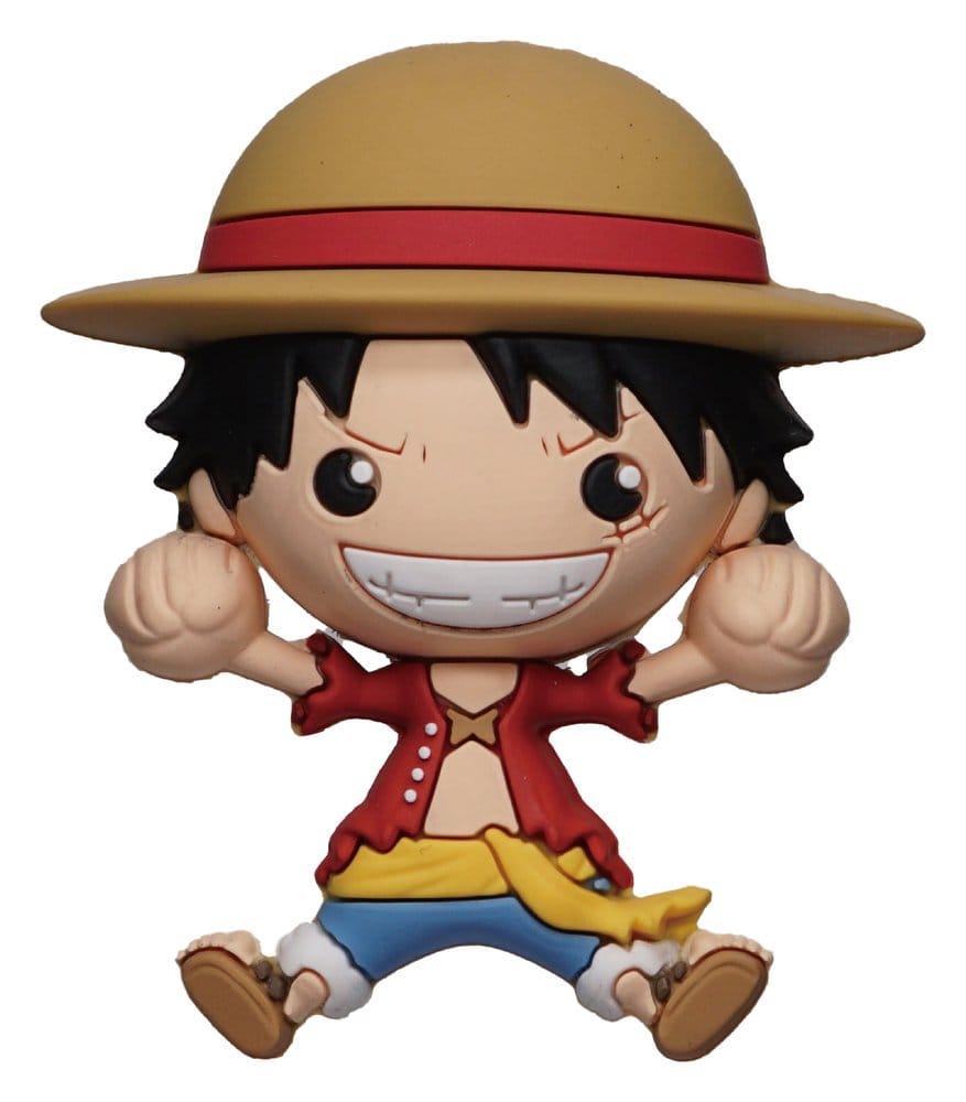 One Piece aimant en mousse 3D Luffy