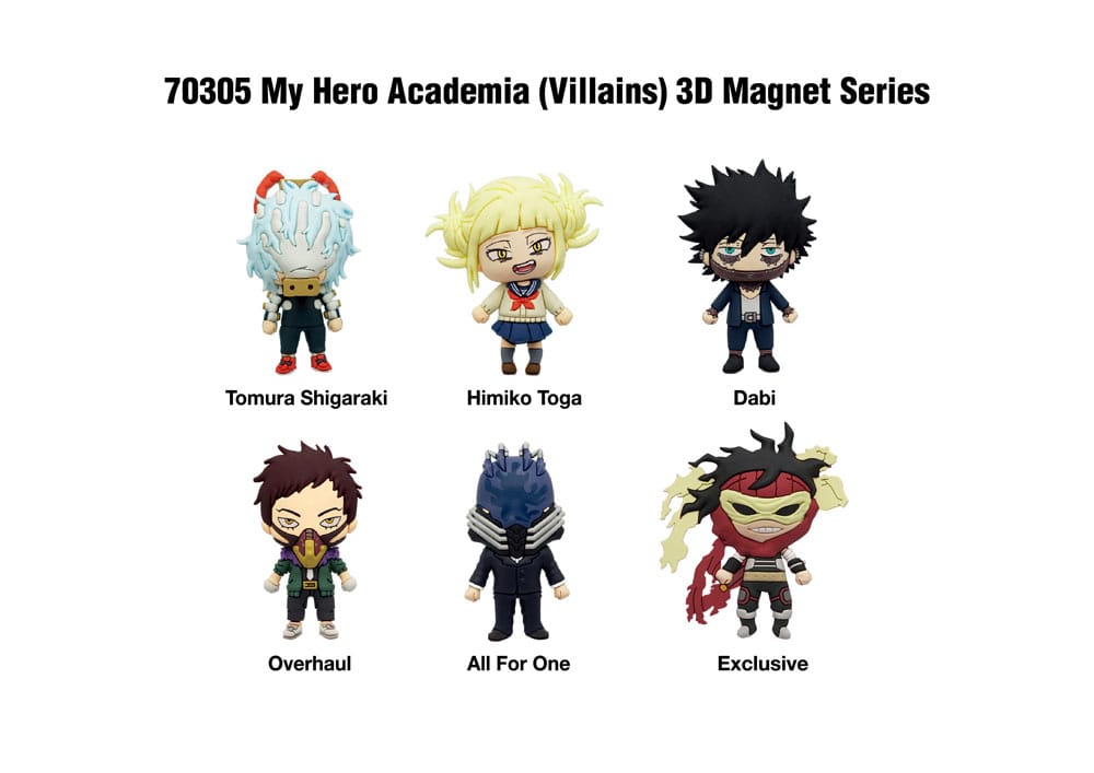 My Hero Academia pack aimants Series 1 Display (12)