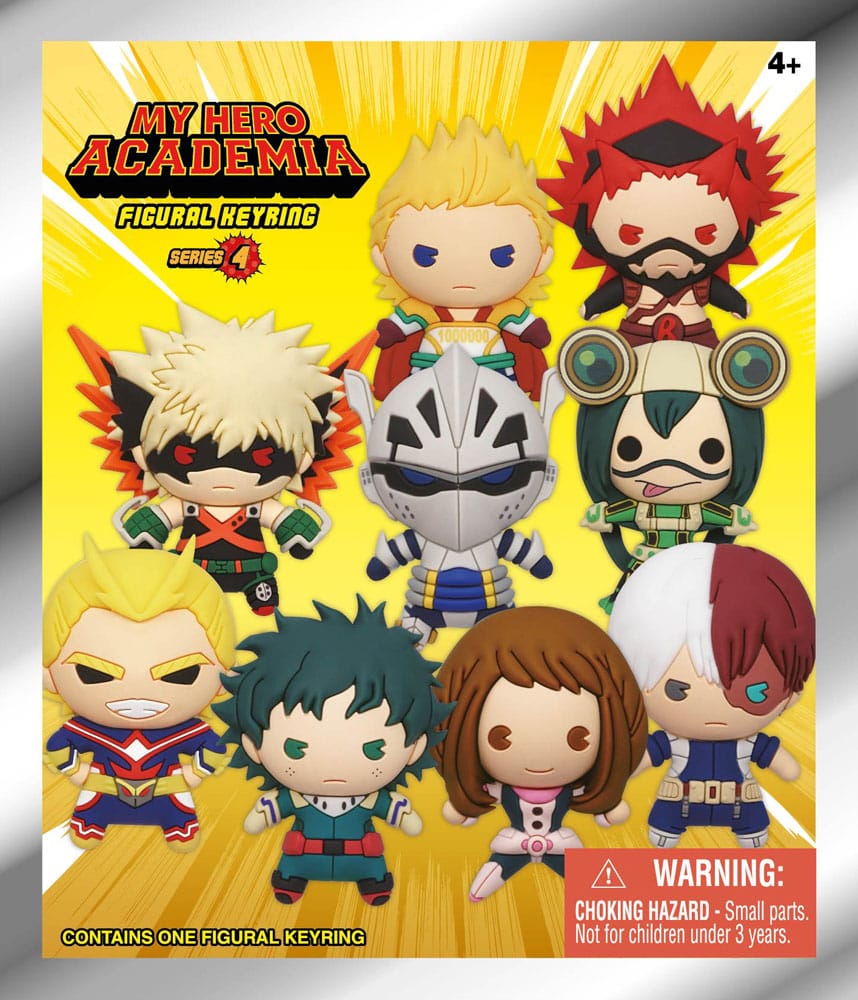 My Hero Academia présentoir porte-clés sac à dos 3D seriés 4 (24)