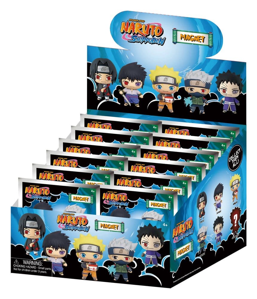 Naruto Blind pack aimants Display (12)