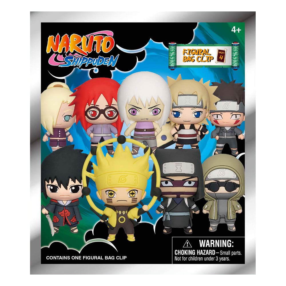 Naruto Shippuden présentoir porte-clés sac à dos 3D Series 4 (24)