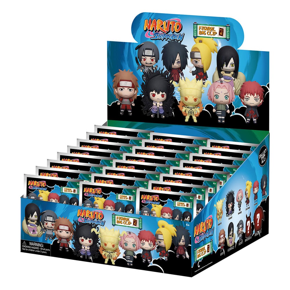 Naruto présentoir porte-clés sac à dos 3D Series 6 (24)