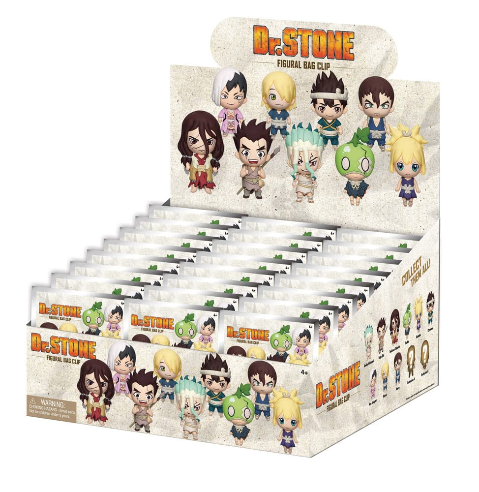 Dr. Stone présentoir porte-clés sac à dos 3D seriés 1 (24)