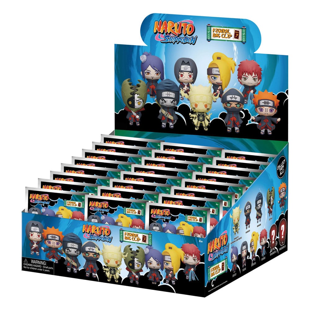 Naruto 3D présentoir porte-clés sac à dos Série 7 (24)