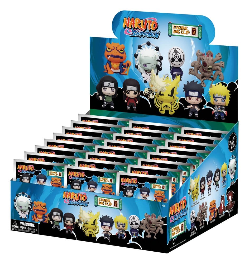 Naruto 3D présentoir porte-clés Series 8 (24)