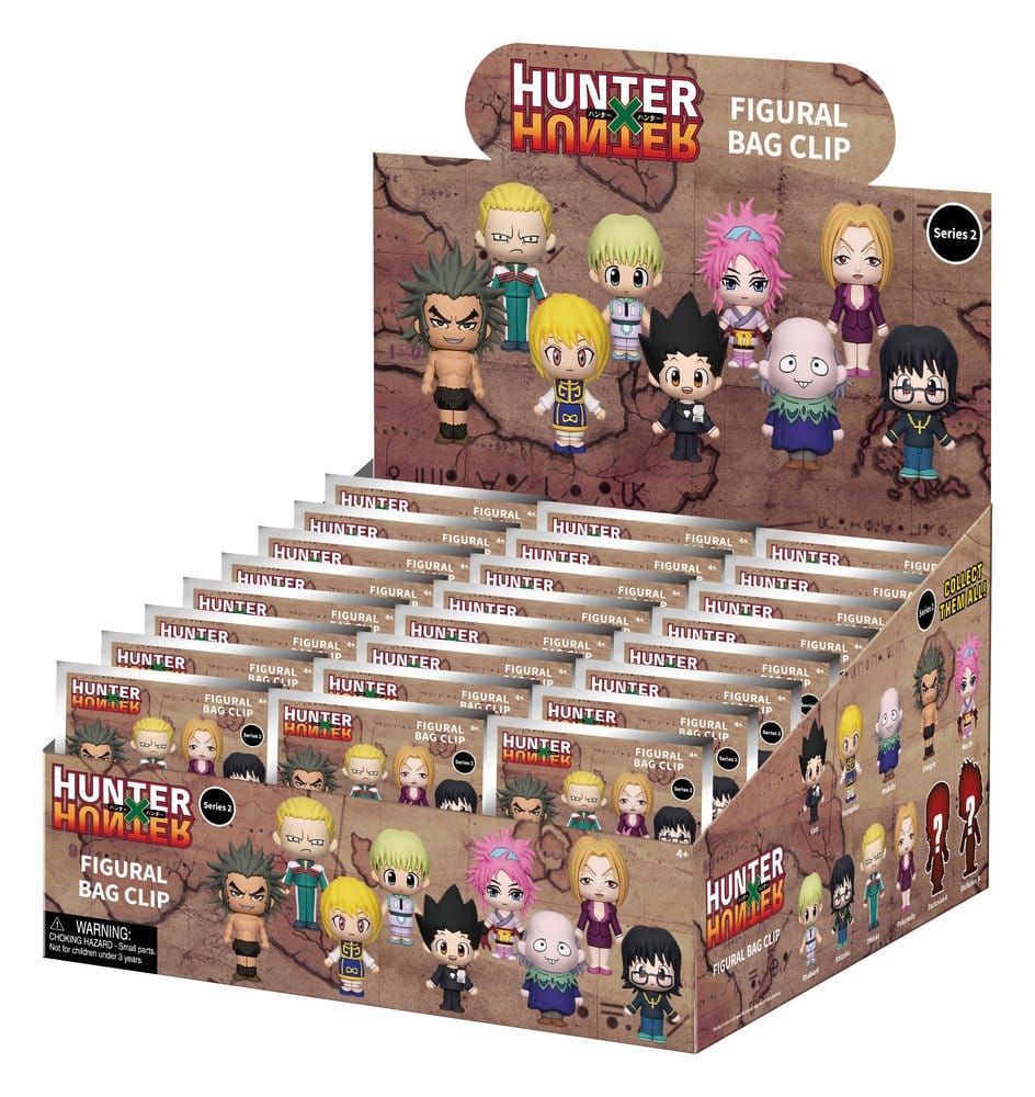 Hunter × Hunter 3D présentoir porte-clés Series 2 (24)