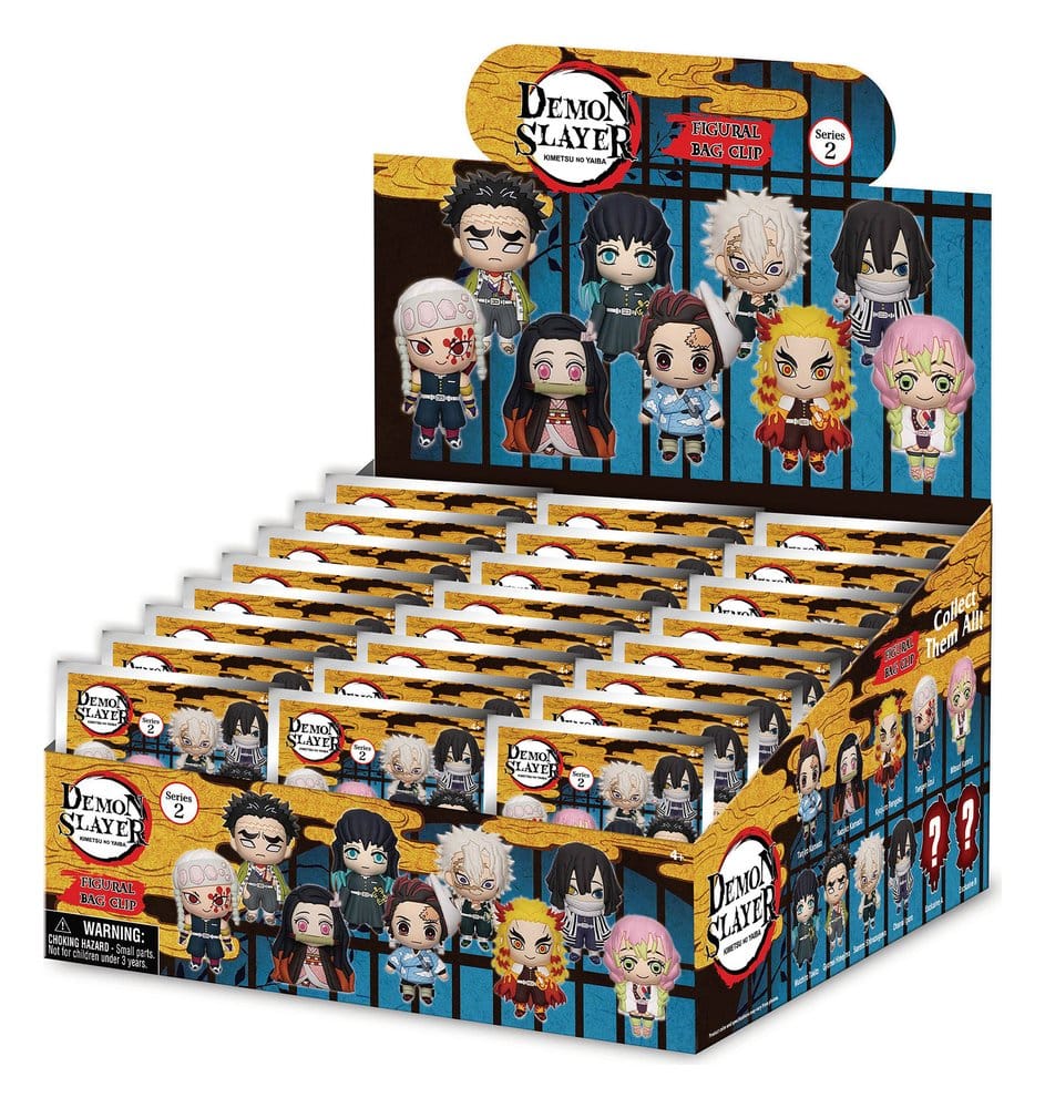 Demon Slayer: Kimetsu no Yaiba présentoir porte-clés sac à dos Series 2 (24)