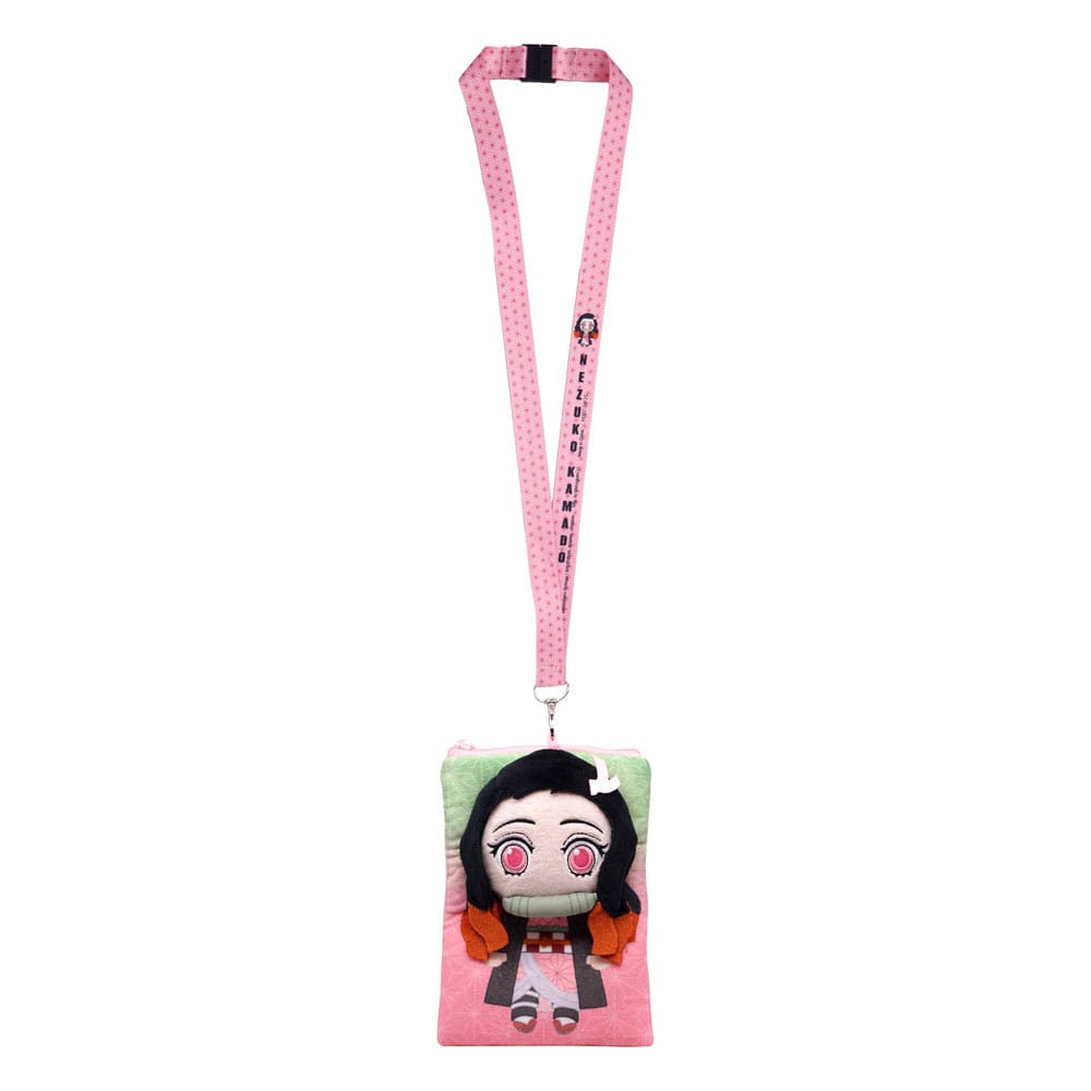 Demon Slayer: Kimetsu no Yaiba dragonne Nezuko Deluxe avec pochette porte-cartes