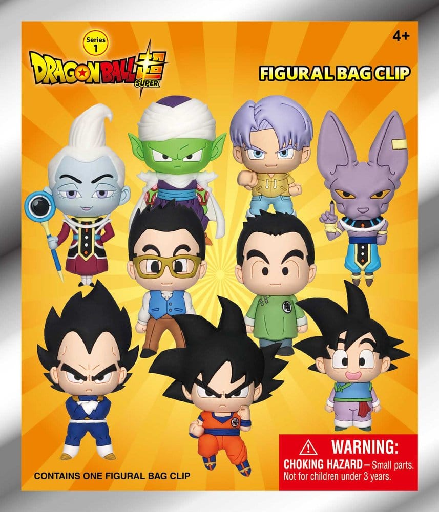 Dragon Ball Super 3D porte-clés en PVC série 1 présentoir (24)