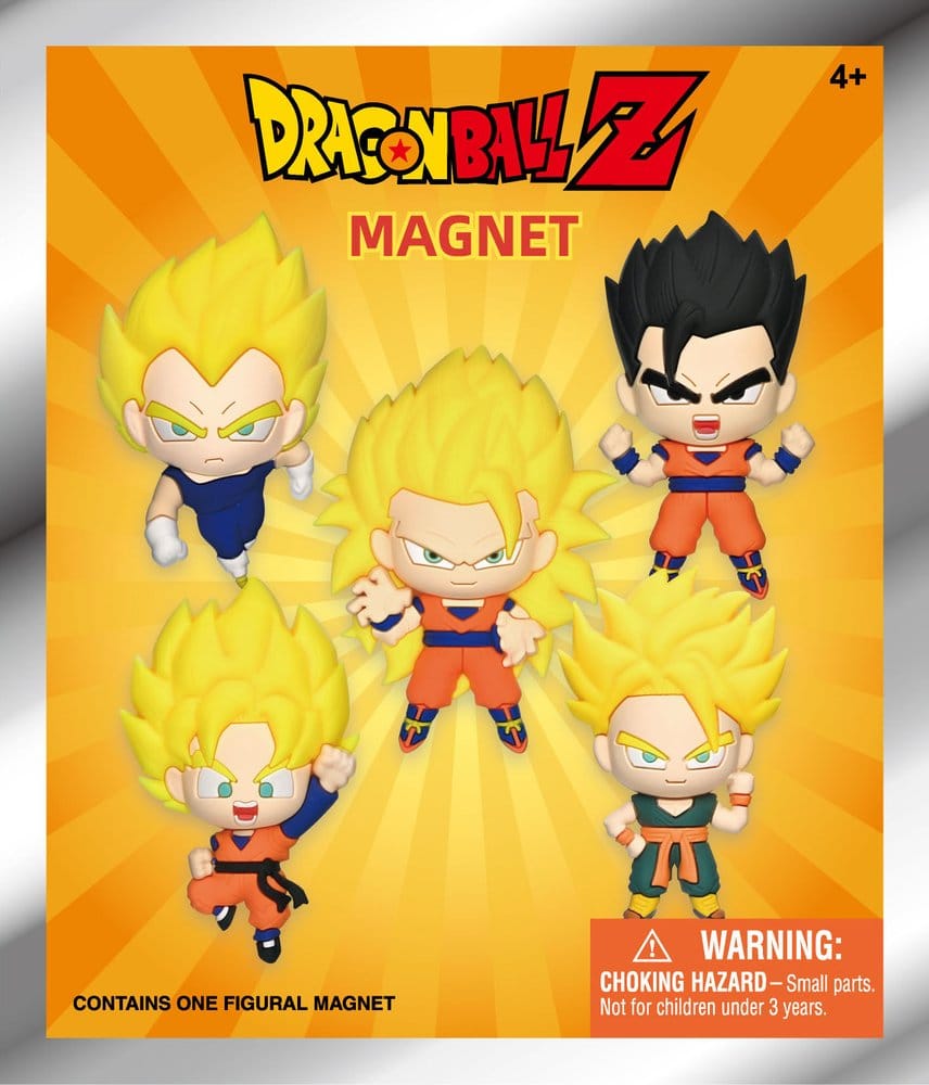 Dragonball Z 3D aimants en PVC Série 1 Blind Bag Display (12)
