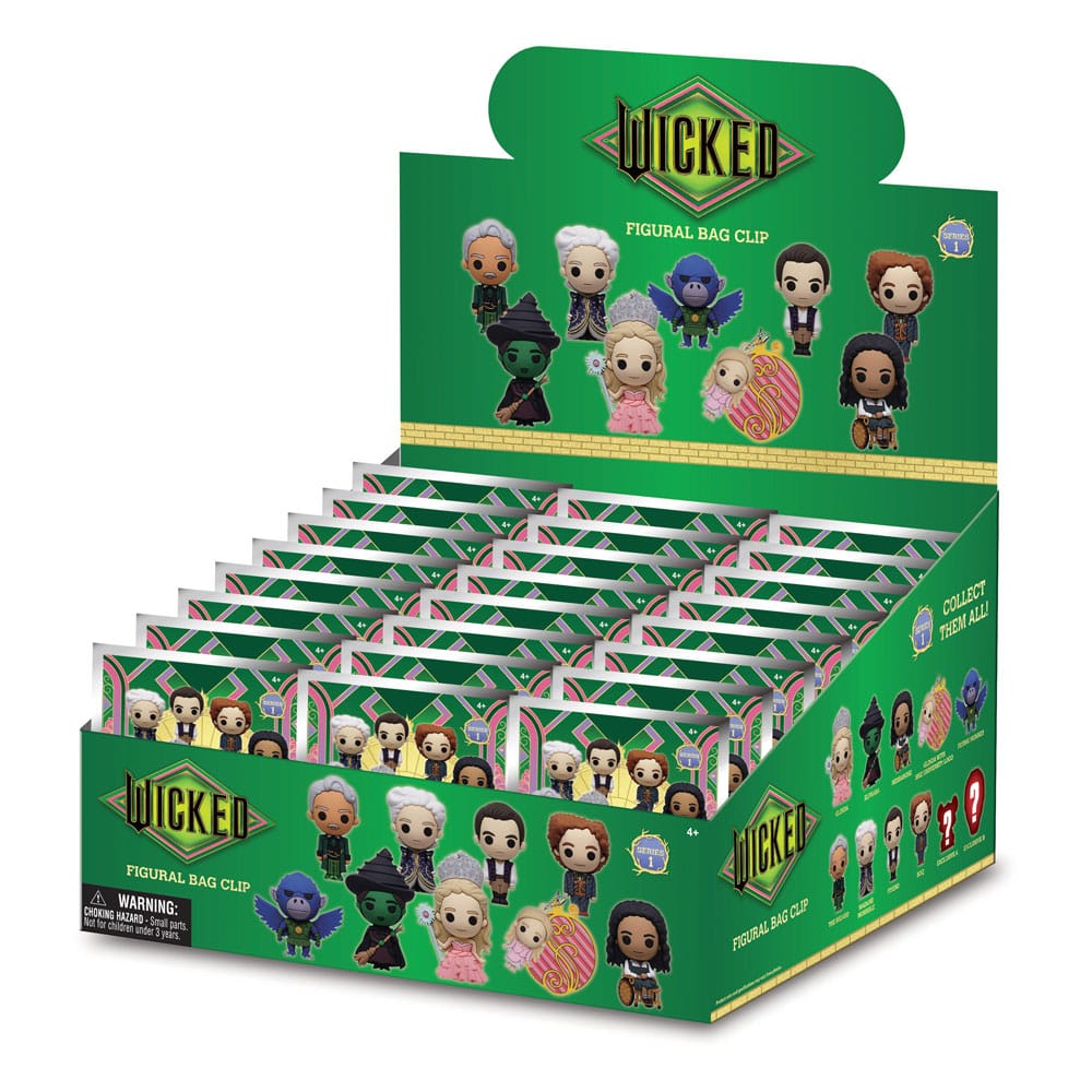 Wicked 3D présentoir porte-clés sac à dos Série 1 (24)