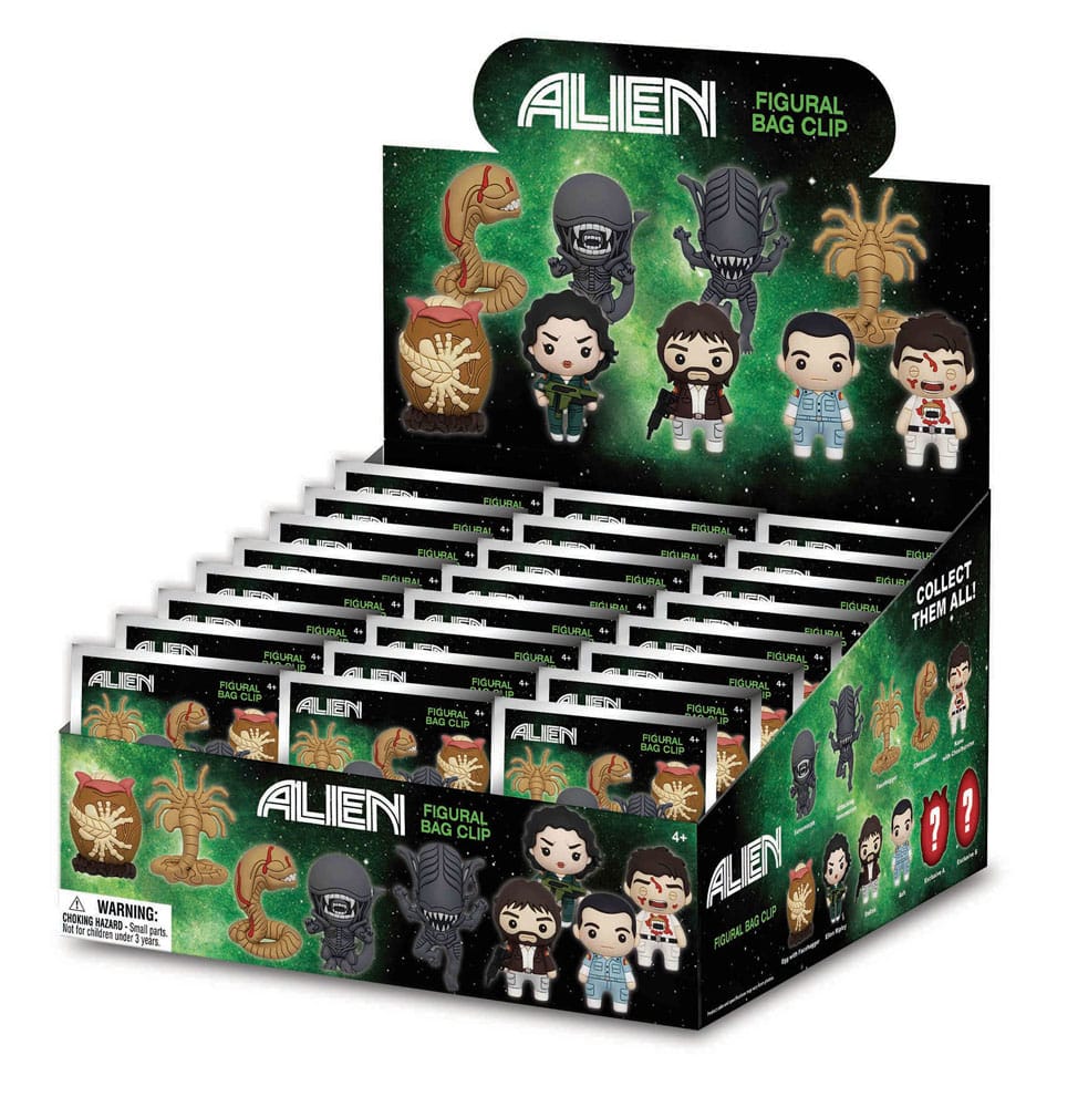 Alien présentoir porte-clés sac à dos 3D Series 1 (24)