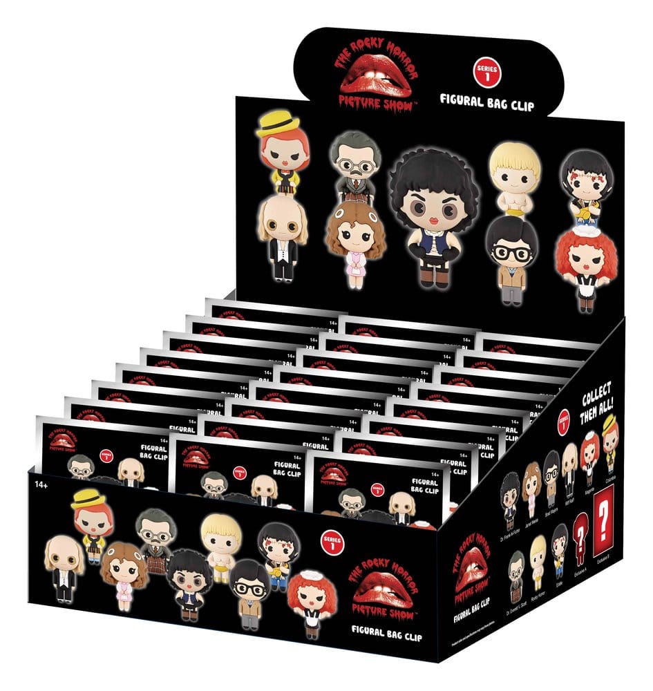 The Rocky Horror Picture Show Blind Bag présentoir porte-clés 3D en PVC série 1 (24)
