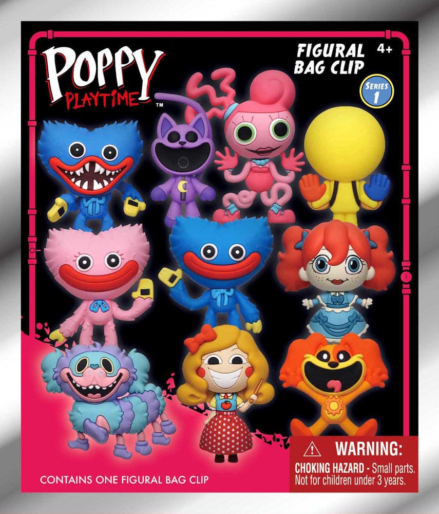 Poppy Playtime Series 1 présentoir porte-clés sac à dos (24)