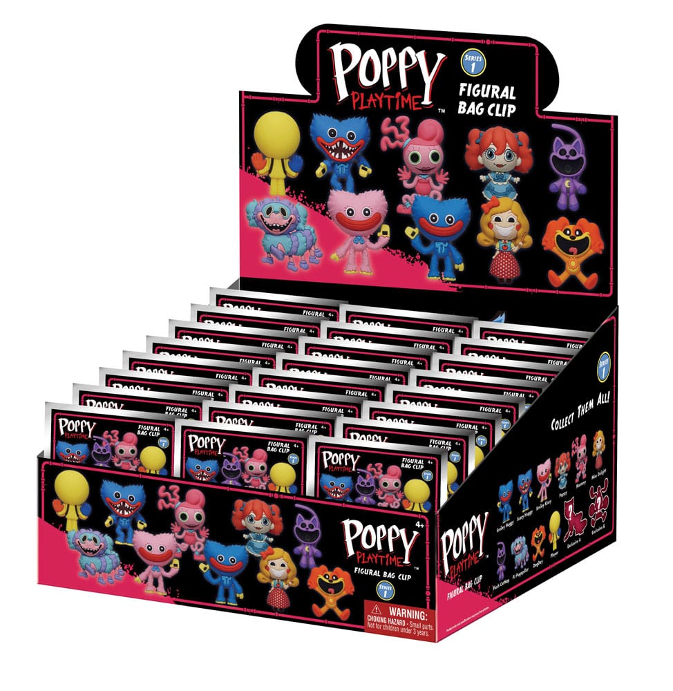Poppy Playtime Series 1 présentoir porte-clés sac à dos (24)