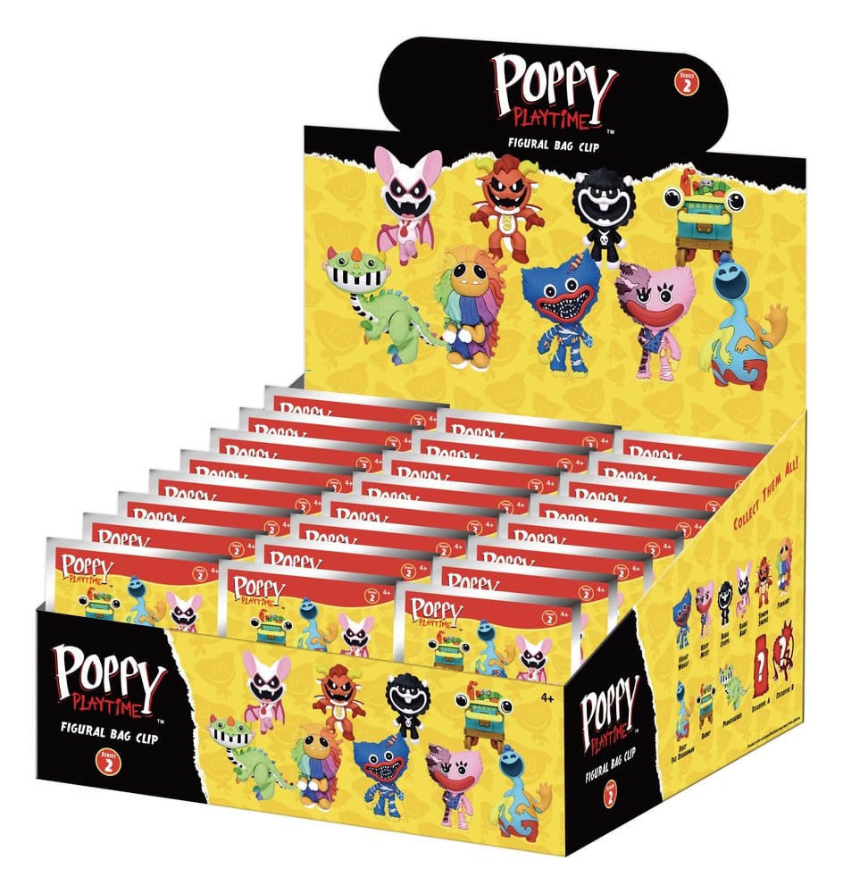 Poppy Playtime 3D présentoir porte-clés Série 2 (24)