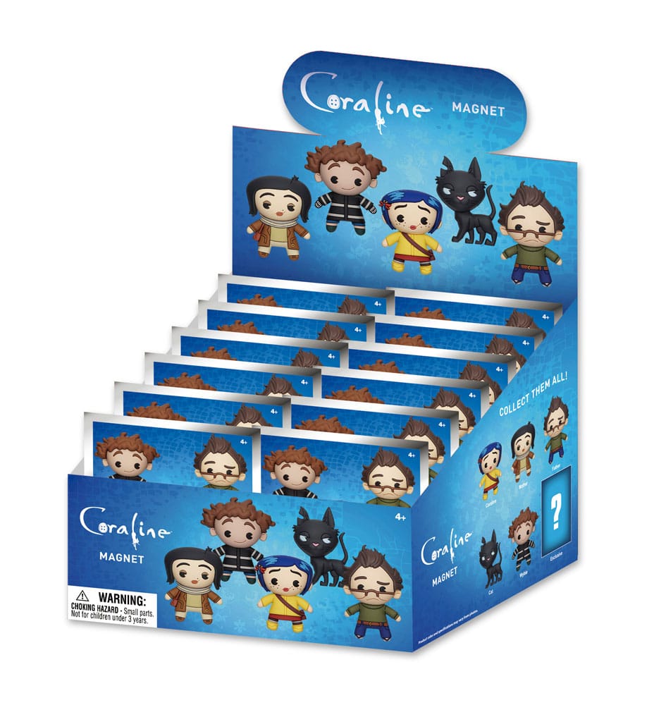 Coraline pack aimants Series 1 Display (12)