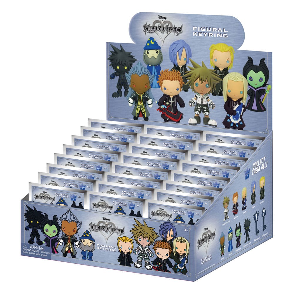 Kingdom Hearts présentoir porte-clés sac à dos Series 2 (24)