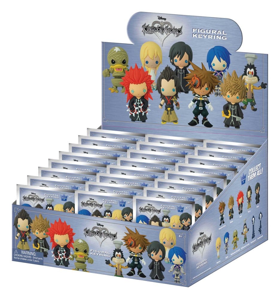 Kingdom Hearts 3D présentoir porte-clés Series 3 (24)