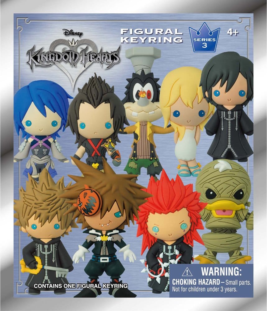 Kingdom Hearts 3D présentoir porte-clés Series 3 (24)