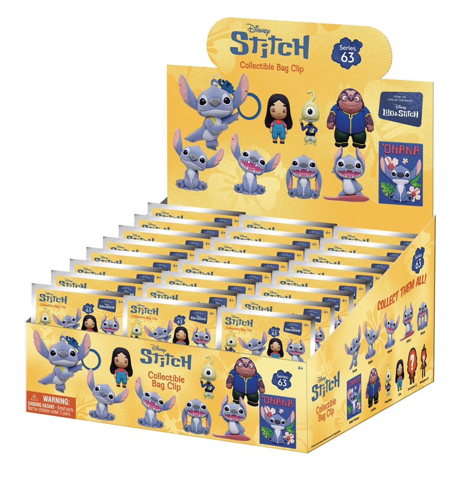 Lilo et Stitch Movie 3D présentoir porte-clés sac à dos Série 63 (24)