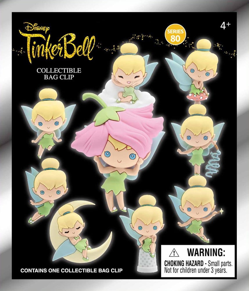 La Fée Clochette Blind Bag présentoir porte-clés 3D en PVC série 81 (24)