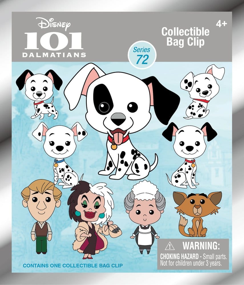 Les 101 Dalmatiens 3D présentoir porte-clés Série 72 (24)