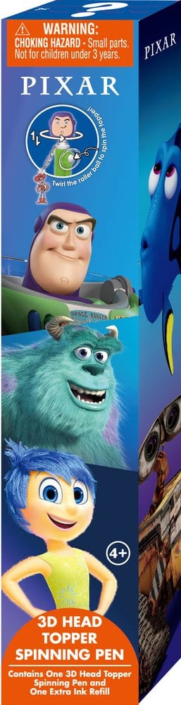 Pixar présentoir stylos rotatifs head topper 3D (16)