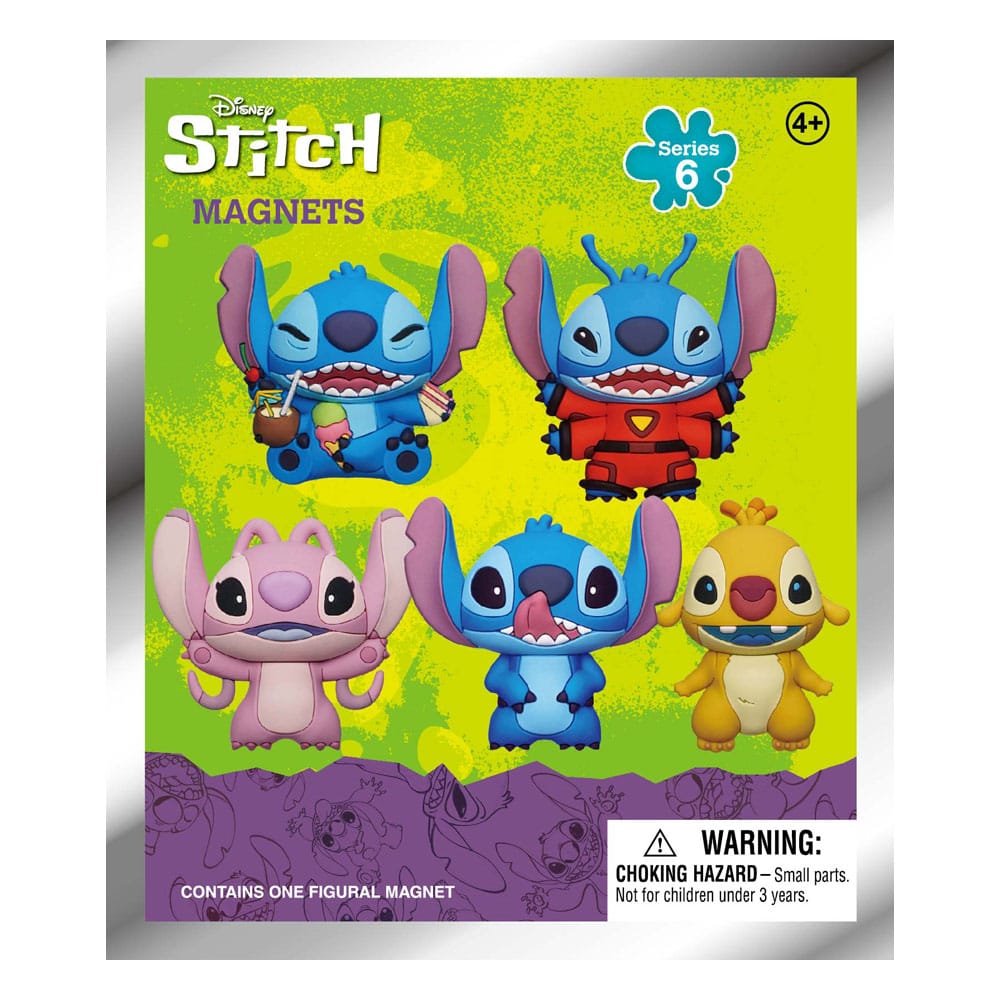 Lilo & Stitch Blind Pack présentoir aimants 3D Stitch Series 6 (12)