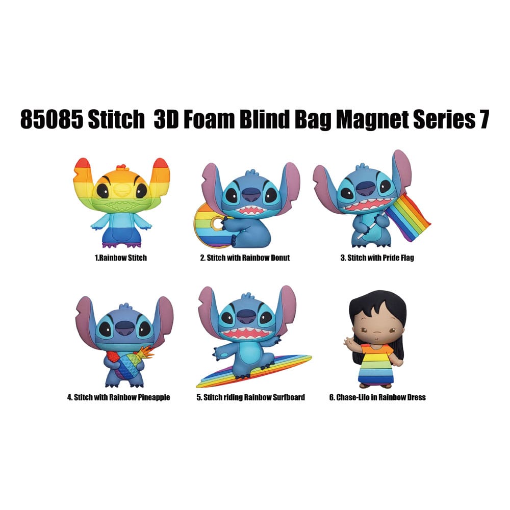 Lilo & Stitch blind pack aimants Stitch Series 7 Display (12)