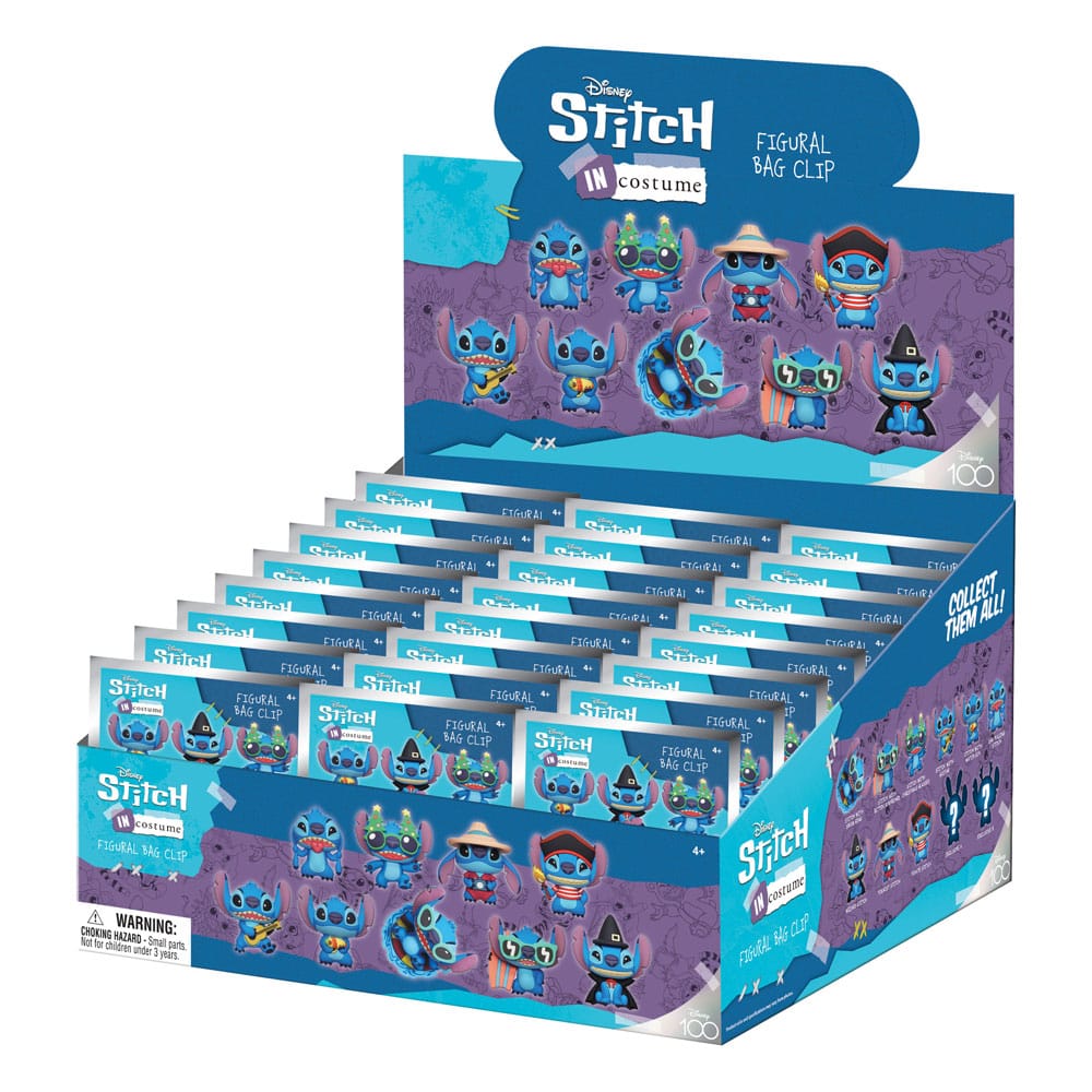 Lilo et Stitch 3D présentoir porte-clés sac à dos Costumes série 3 (24)