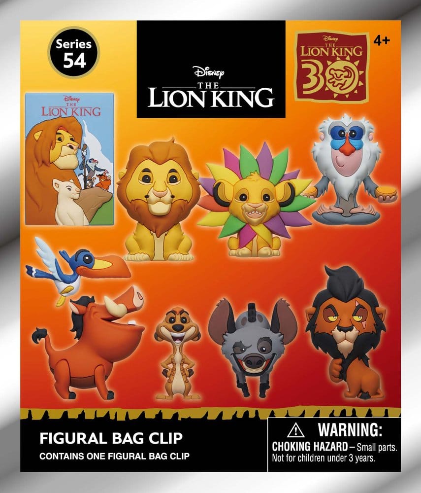 Le Roi Lion 3D porte-clés en PVC présentoir (24)