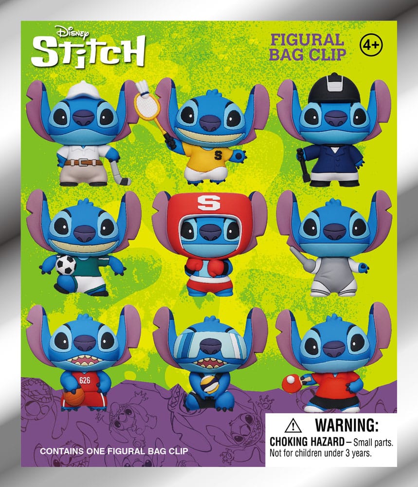 Lilo et Stitch présentoir porte-clés sac à dos 3D Series 1 Sport (24)