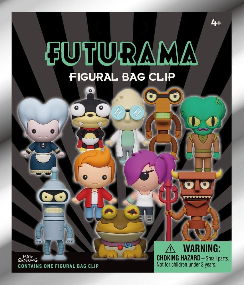 Futurama 3D présentoir porte-clés Series 1 (24)