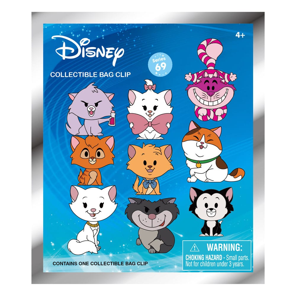 Disney chats 3D présentoir porte-clés sac à dos série 69 (24)