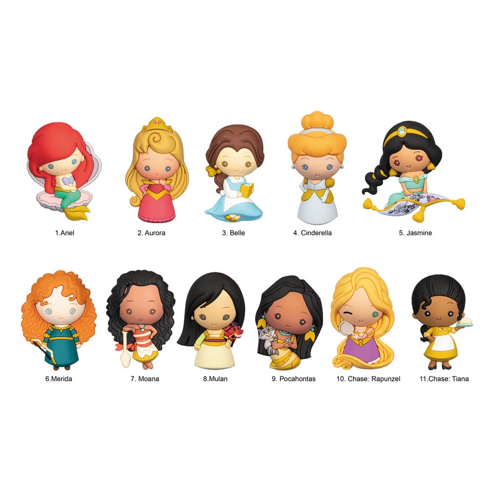Disney présentoir porte-clés sac à dos 3D Ultimate Princess Series 31 (24)