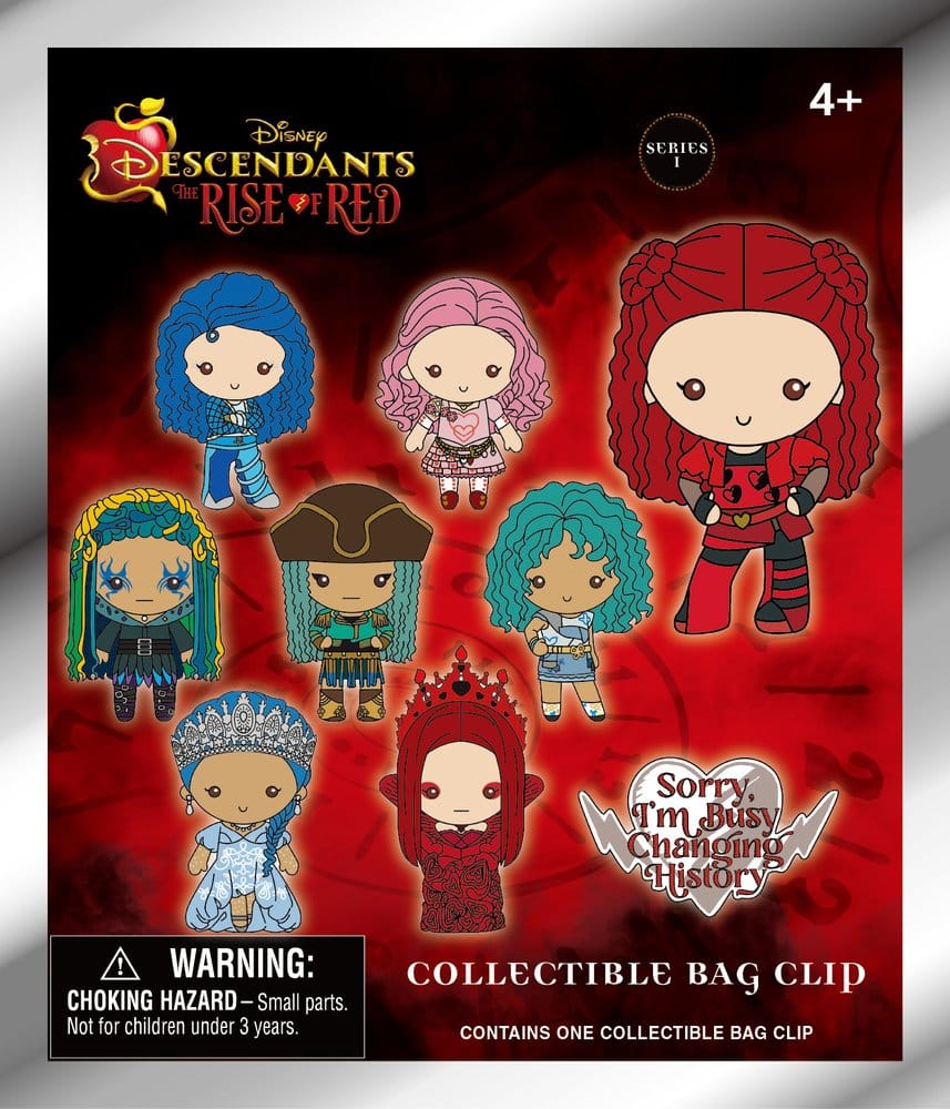 Descendants 3D présentoir porte-clés 3D en PVC série 1 (24)