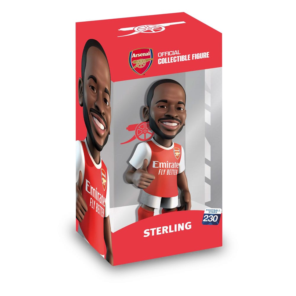 Minix - Football Stars #230 - Arsenal - Sterling - Figurines PVC 12 cm