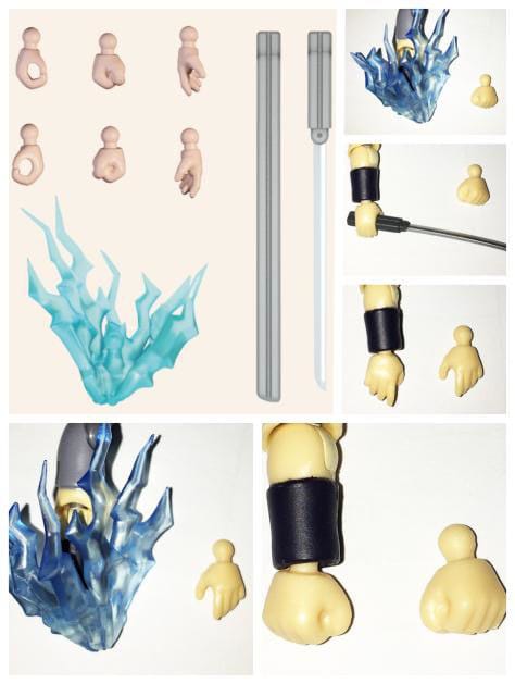 Naruto figurine Plastic Model Kit Sasuke Uchiha 12 cm