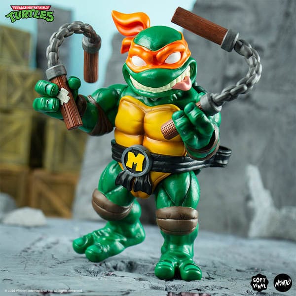 Tortues Ninja Soft Vinyl Figurine Michelangelo 20 cm