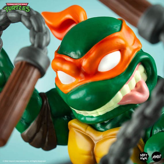 Tortues Ninja Soft Vinyl Figurine Michelangelo 20 cm