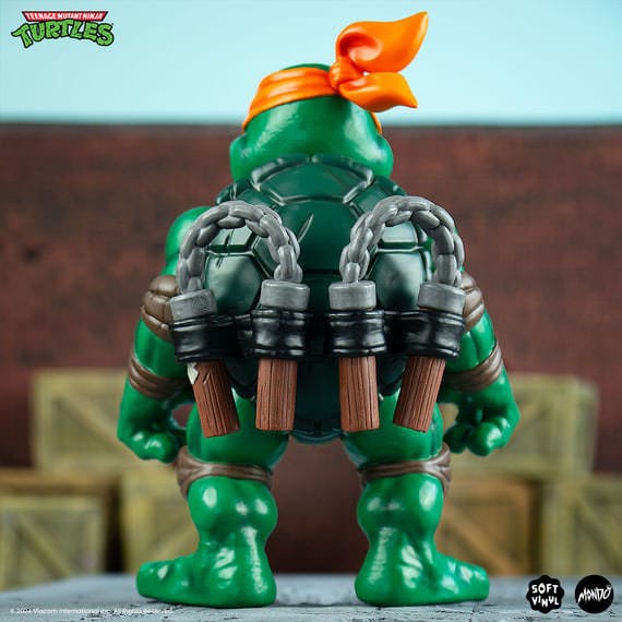 Tortues Ninja Soft Vinyl Figurine Michelangelo 20 cm