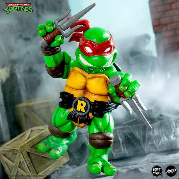 Tortues Ninja Soft Vinyl Figurine Raphael 20 cm