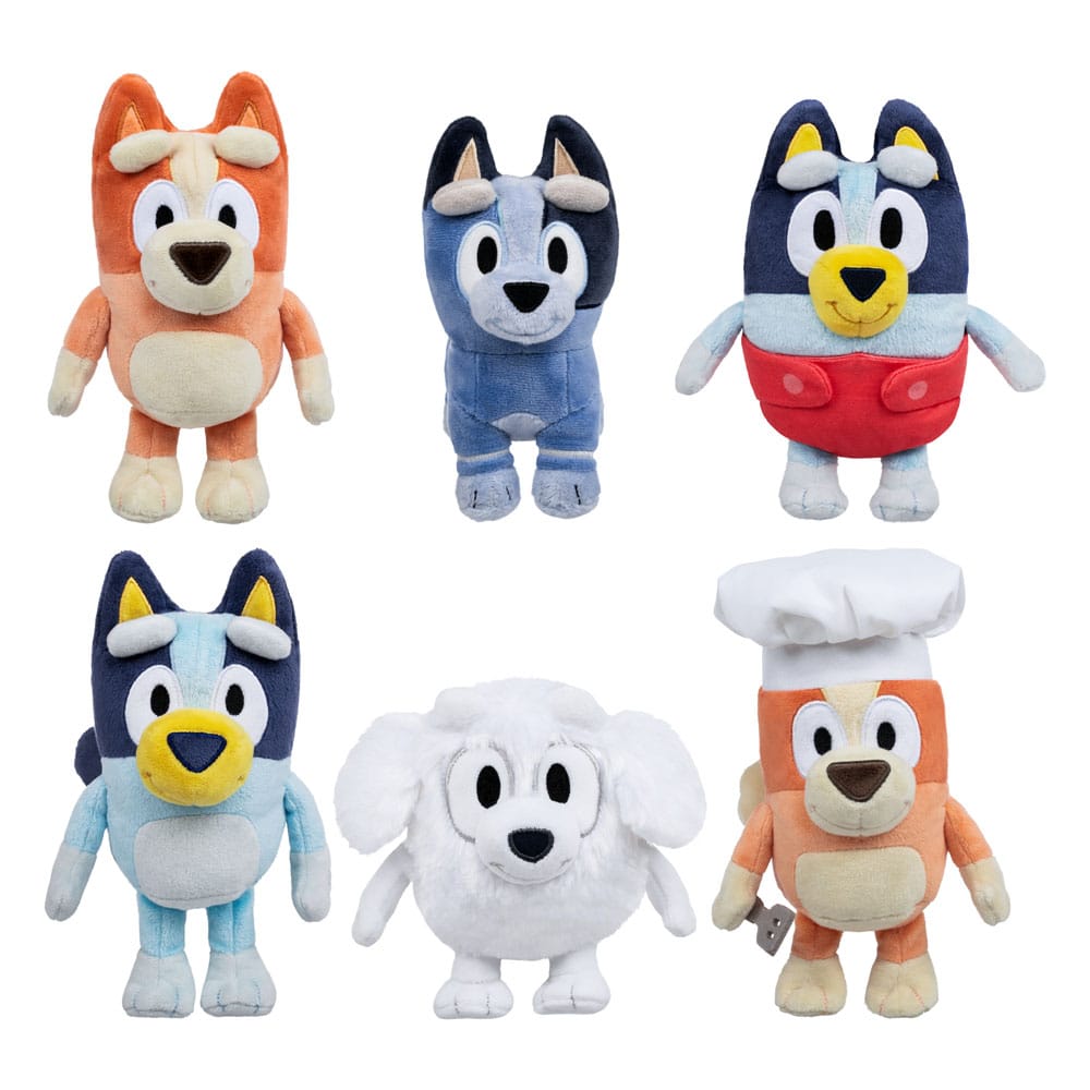 Bluey assortiment peluches Bluey Basic 20 cm (10)