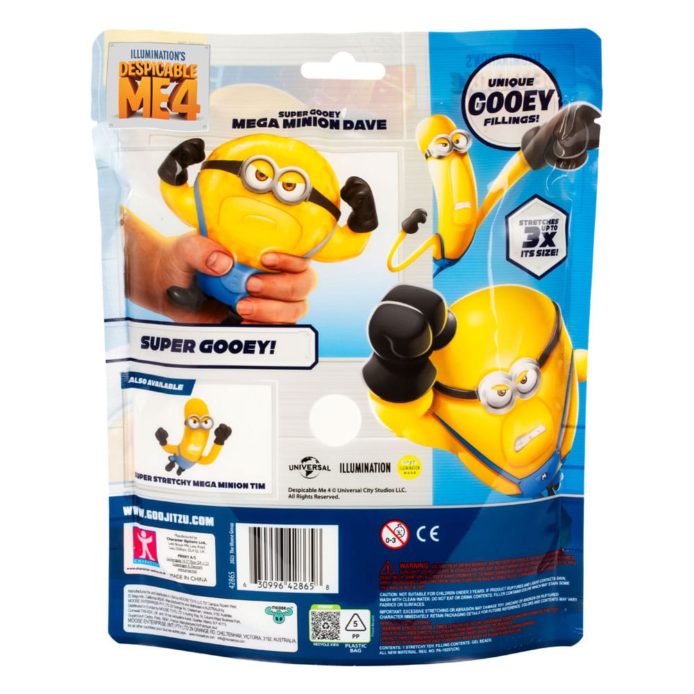 Moi, moche et méchant 4 figurine Stretchy Hero Dave 11 cm