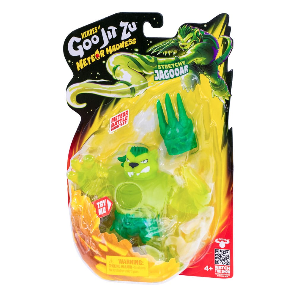 Heroes of Goo Jit Zu Meteor Madness figurine extensible Jagooar 12 cm