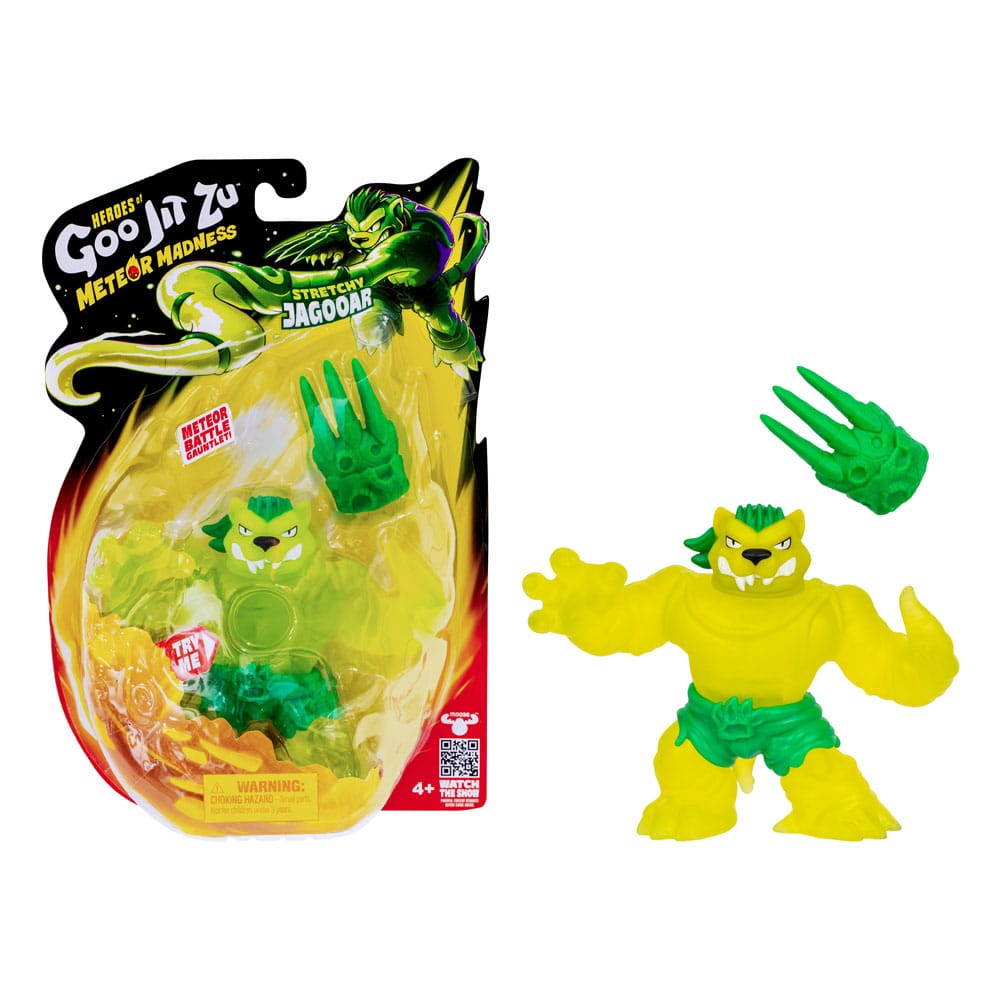 Heroes of Goo Jit Zu Meteor Madness figurine extensible Jagooar 12 cm