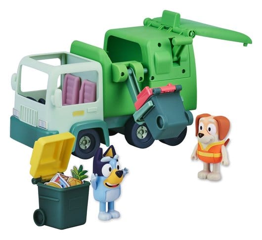 Bluey véhicule camion poubelle