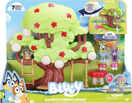 Bluey playset arbre
